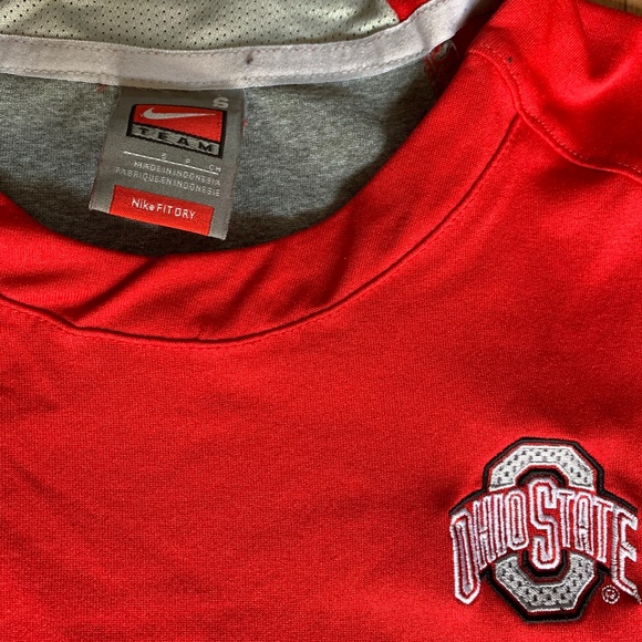Ohio State Fit Dry tee shirt by Nike. Mens Size S - Picture 2 of 4